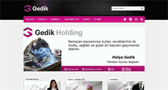Desktop Screenshot of gedik.com.tr